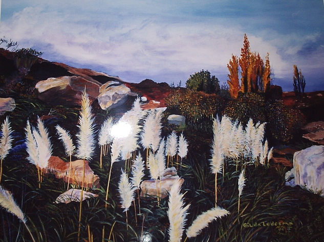 Cabalango Oil Canvas Landscaping