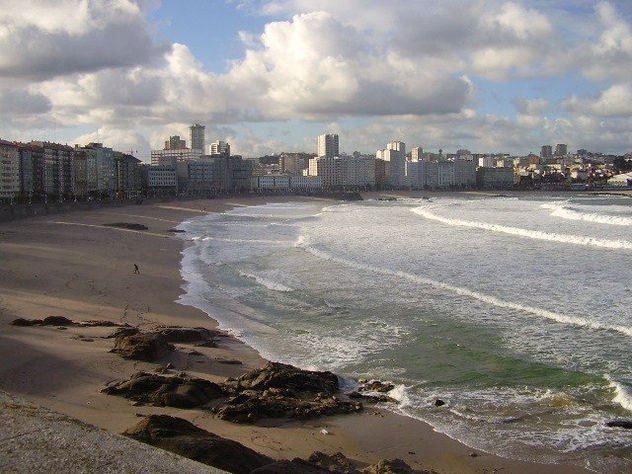 Playas de Orzán y Riazor