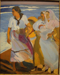 Mujeres en la playa