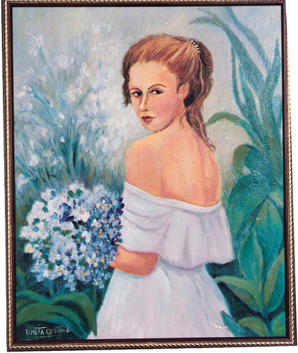 El ramo de flores...