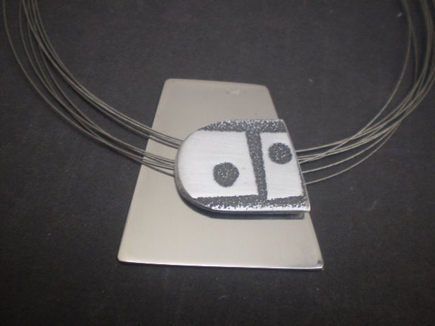 collar de metales mezclados