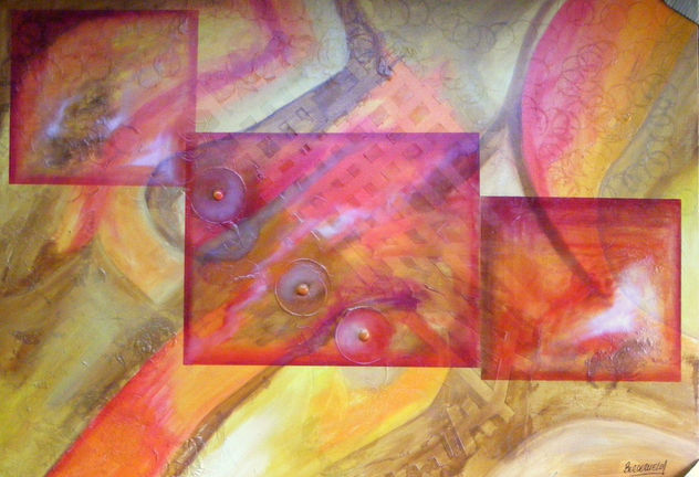 cuadro moderno texturados