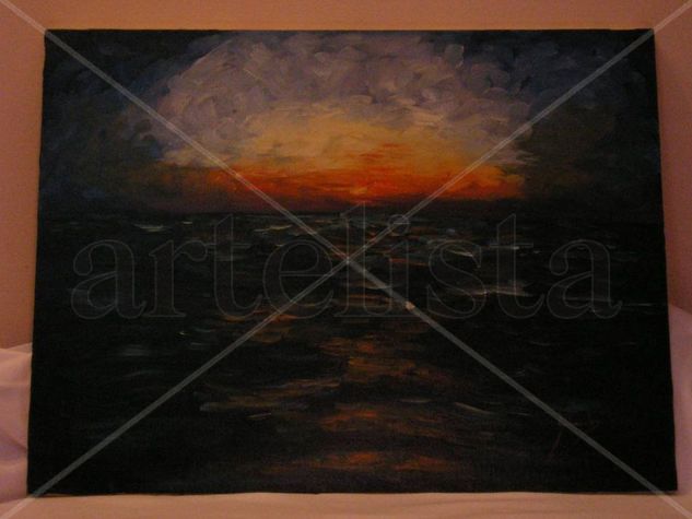 Atardecer Oil Canvas Landscaping