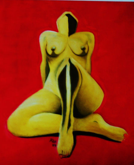 homenaje a Minguez Martinez Oil Canvas Nude Paintings