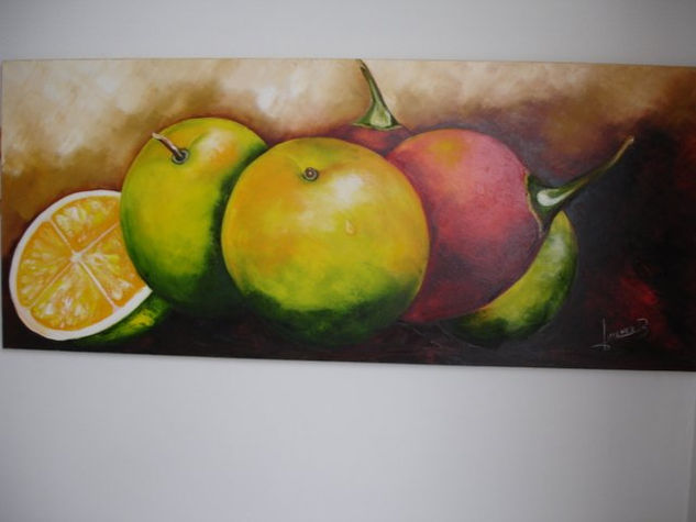 BODEGON NARANJAS Oil Canvas Landscaping