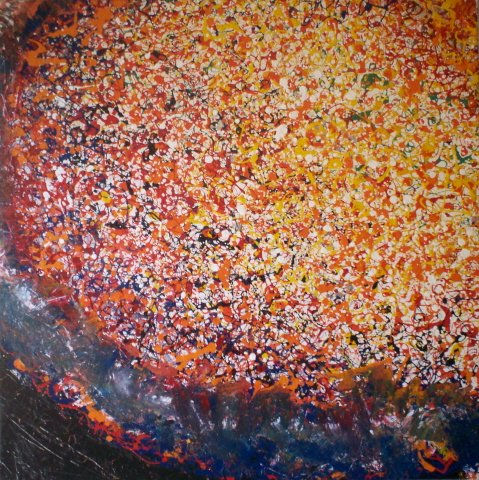 Universo Naranja Oil Canvas Others