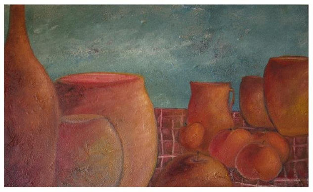 Bodegon VIII Oil Canvas Still Life Paintings