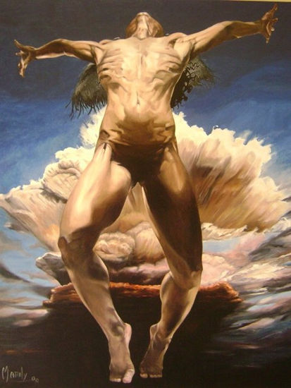 Michael Oil Canvas Nude Paintings