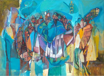 Otra vez me...