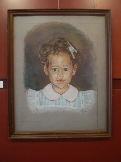 Elizaberth Pastel Papel Retrato