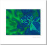 flor verde