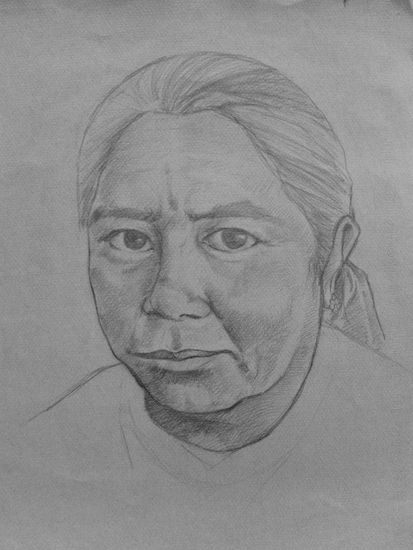 La Madre. Pencil