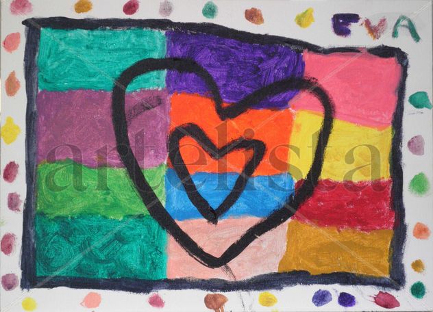 PINTURA DE MI SOBRINA EVA- 9 AÑOS
