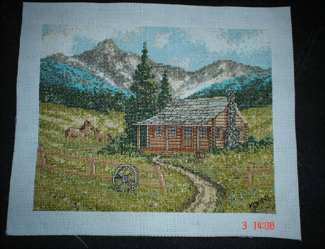 Un Sueño de Paisaje Embroidery Textile