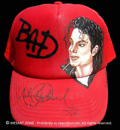 Michael Jackson Bad Acrylic Textile Others