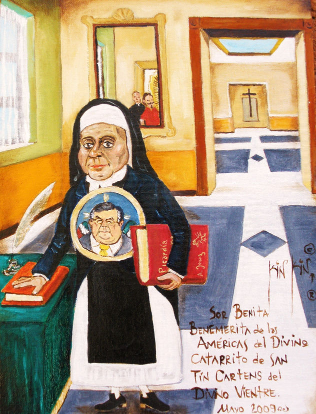 Sor Benita Benemerita de las Américas del Divino Catarrito de San Tín Cartens del Divino Vientre