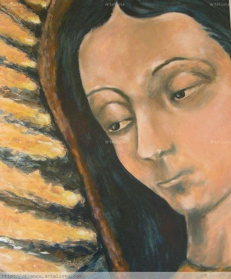 Guadalupana Acrylic Canvas Others