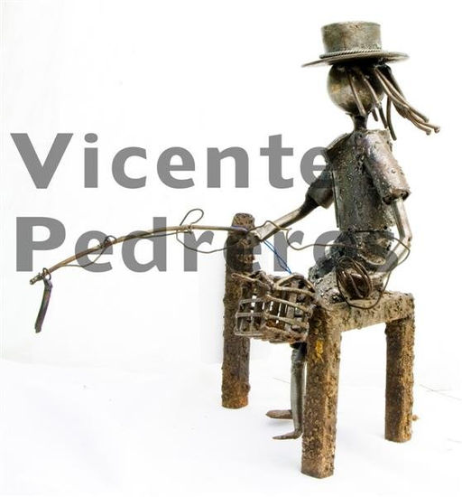 Pescando futuro Metal Figurative