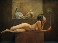 Desnudo con pavo...