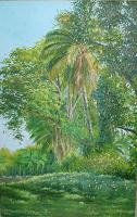 La vega de juan. Oil Canvas Landscaping