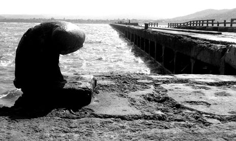 espacios vacios, muelle de puerto colombia