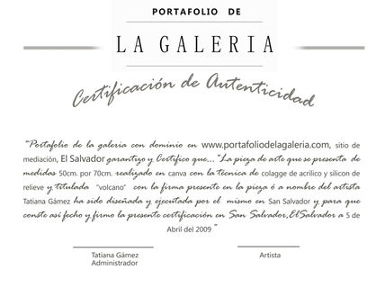 Certificados de...