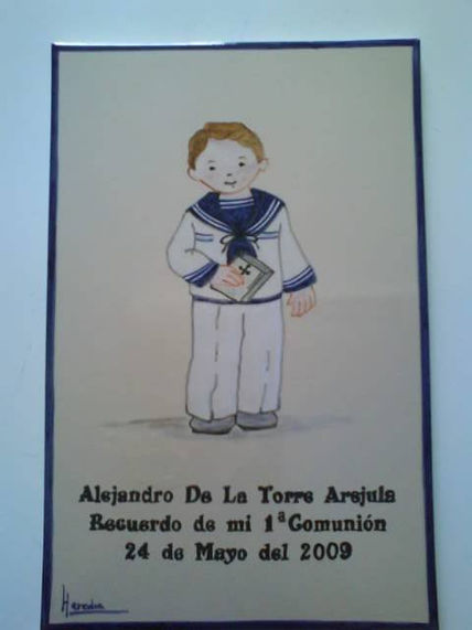 Recuerdo de comunion