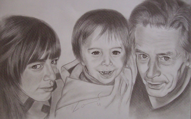 "Ritratto Familiare" Graphite