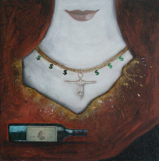 Wine Jewelry Acrylic Canvas Others