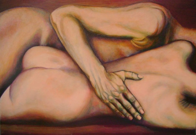 Acalento Acrylic Canvas Nude Paintings