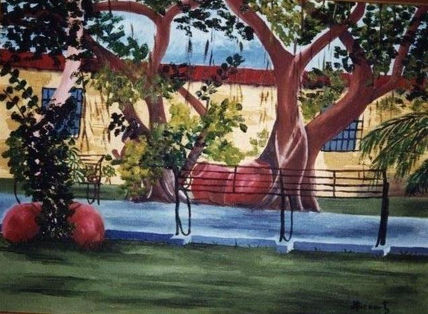 Patio colonial