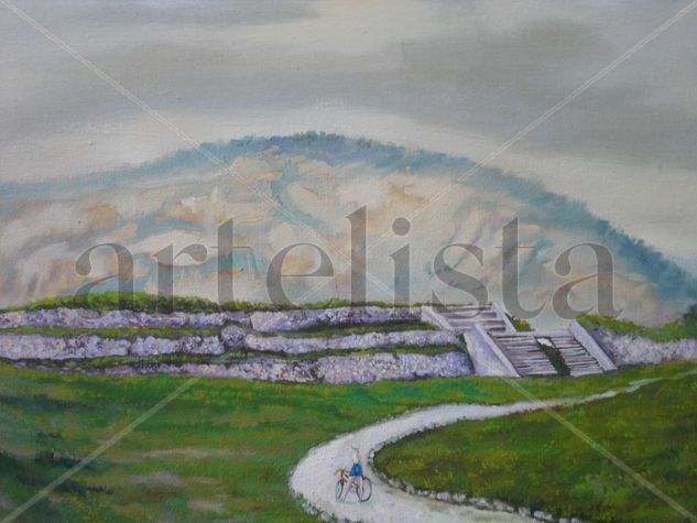 El Ixtepetet Oil Canvas Landscaping