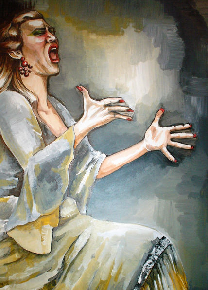 Flamenca cantantado