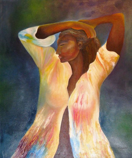 Morena Oil Canvas Figure Painting