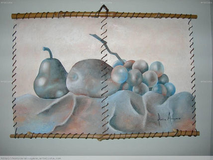 Pera, Mango y Uvas