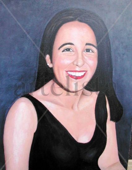 Graciela Oil Canvas Portrait