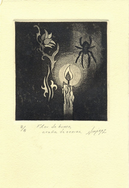 Flor de humo, araña...