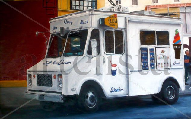 Camión de Helados Oil Panel Others