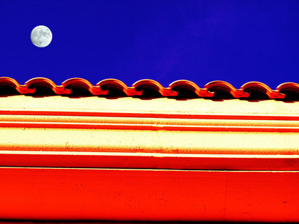 Luna en el tejado