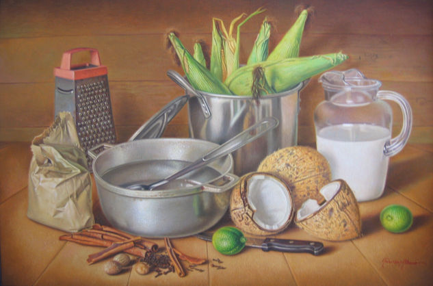 Majarete Oil Canvas Still Life Paintings