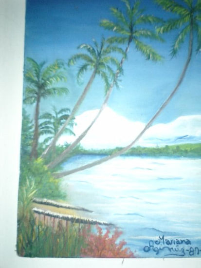 Brasil Oil Canvas Landscaping