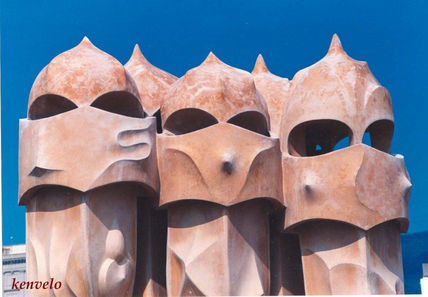 Chimeneas La Pedrera