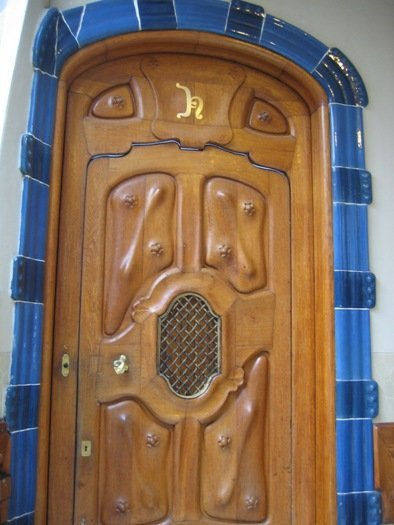 Puerta interior casa Batlló 