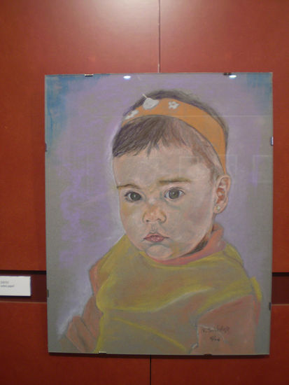 Judith Pastel Paper Portrait