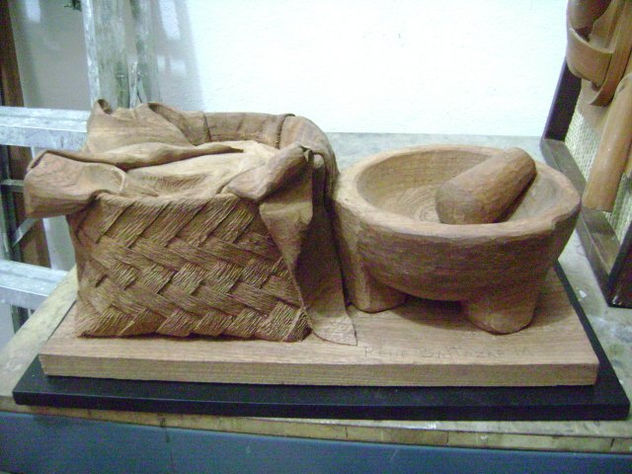 molcajete y chiquihuite