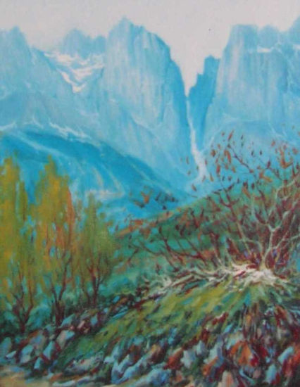 Picos de Europa "Memorizando recuerdos" 121 Oil Canvas Landscaping