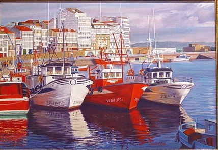 Barcos en el...