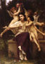 Ave de printemps copia de Bouguereau