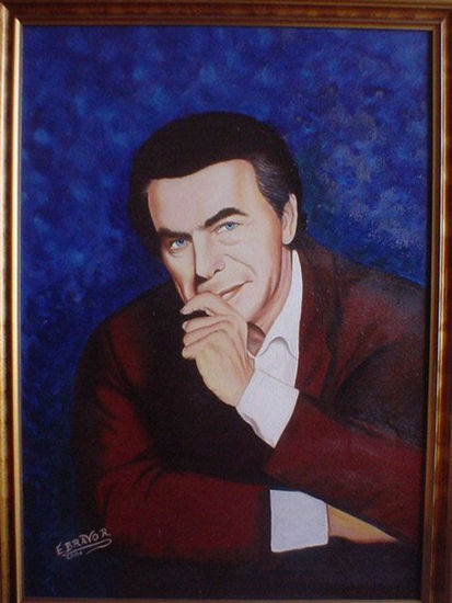 Retrato Adamo Oil Canvas