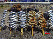 Espetos de sardinas